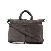 Suède Tote Tas Officine Creative , Gray , Heren