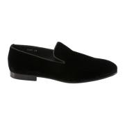 Zwarte Patentleren Loafers Ss23 Doucal's , Black , Heren