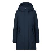 Blauwe Parka Save The Duck , Blue , Dames