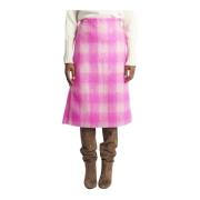 Fuchsia Mohair Rok Sofie D'hoore , Pink , Dames