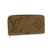 Pre-owned Canvas wallets Louis Vuitton Vintage , Brown , Dames