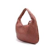 Pre-owned Leather handbags Bottega Veneta Vintage , Pink , Dames