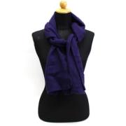 Pre-owned Fabric scarves Burberry Vintage , Purple , Dames