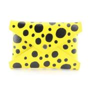 Pre-owned Canvas wallets Louis Vuitton Vintage , Yellow , Dames