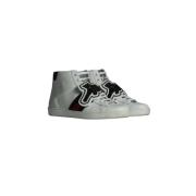 Pre-owned Leather sneakers Gucci Vintage , White , Dames