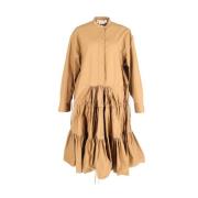 Pre-owned Cotton dresses Marni Pre-owned , Brown , Dames