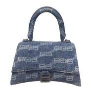 Pre-owned Canvas handbags Balenciaga Vintage , Blue , Dames