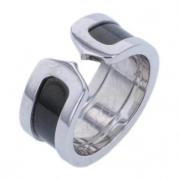 Pre-owned Metal rings Cartier Vintage , White , Dames