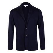 Elegant Blauw Vest Itljm56 It61000 Lardini , Blue , Heren