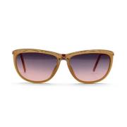 Pre-owned Plastic sunglasses Dior Vintage , Orange , Dames