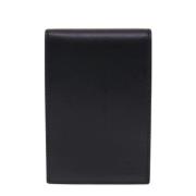 Pre-owned Leather wallets Gucci Vintage , Black , Dames