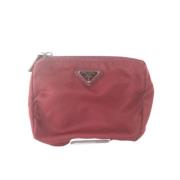 Pre-owned Nylon prada-bags Prada Vintage , Red , Dames