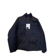 Pre-owned Cotton outerwear Moncler Pre-owned , Black , Dames