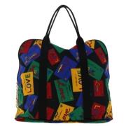 Pre-owned Canvas shoulder-bags Yves Saint Laurent Vintage , Multicolor...