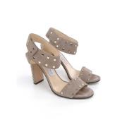 Pre-owned Sandalen Jimmy Choo Pre-owned , Brown , Dames