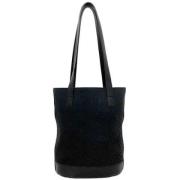 Pre-owned Canvas totes Celine Vintage , Black , Dames