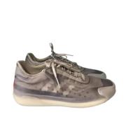 Pre-owned Canvas sneakers Prada Vintage , Gray , Dames