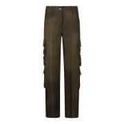 Tapered Trousers True Royal , Green , Dames