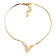 Pre-owned Yellow Gold necklaces Dior Vintage , Yellow , Dames