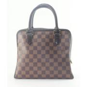 Pre-owned Canvas louis-vuitton-bags Louis Vuitton Vintage , Brown , Da...