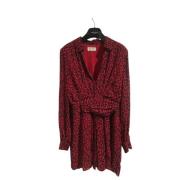 Pre-owned Fabric dresses Saint Laurent Vintage , Red , Dames