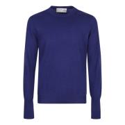 Round-neck Knitwear Ballantyne , Blue , Heren