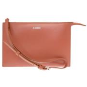 Pre-owned Leather clutches Jil Sander Pre-owned , Pink , Unisex