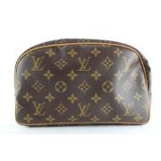 Canvas Vintage Tassen Louis Vuitton Vintage , Brown , Dames