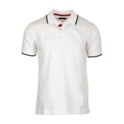 Polo Shirt Fay , White , Heren