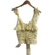 Pre-owned Fabric tops Dolce & Gabbana Pre-owned , Yellow , Dames
