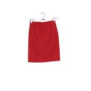 Pre-owned Polyester bottoms Miu Miu Pre-owned , Red , Dames