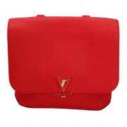 Pre-owned Leather handbags Louis Vuitton Vintage , Red , Dames