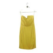 Pre-owned Silk tops Yves Saint Laurent Vintage , Yellow , Dames