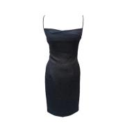 Pre-owned Fabric dresses Dior Vintage , Black , Dames