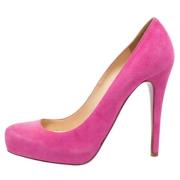 Pre-owned Pumps Christian Louboutin Pre-owned , Pink , Dames