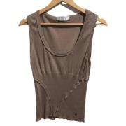 Pre-owned Fabric tops Givenchy Pre-owned , Brown , Dames