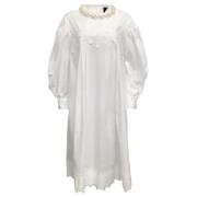 Pre-owned Cotton dresses Simone Rocha Pre-owned , White , Dames