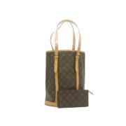 Pre-owned Canvas louis-vuitton-bags Louis Vuitton Vintage , Brown , Da...