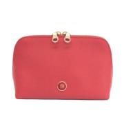 Pre-owned Leather clutches Loewe Pre-owned , Pink , Dames
