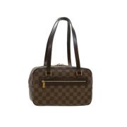 Tweedehands Bruin Leren Louis Vuitton Tas Louis Vuitton Vintage , Brow...