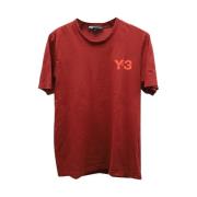 Pre-owned Cotton tops Yohji Yamamoto Pre-owned , Red , Dames