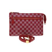 Pre-owned Canvas louis-vuitton-bags Louis Vuitton Vintage , Red , Dame...