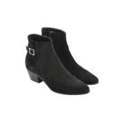 Pre-owned Laarzen Saint Laurent Vintage , Black , Dames