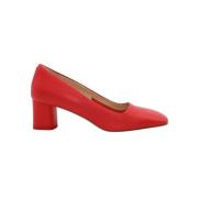Leather heels aeyde , Red , Dames
