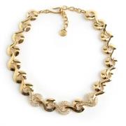 Pre-owned Metal necklaces Givenchy Pre-owned , Yellow , Dames