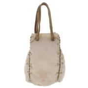 Pre-owned Fabric prada-bags Prada Vintage , Beige , Dames