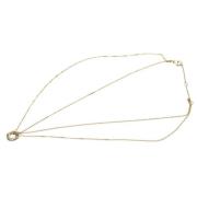 Pre-owned White Gold necklaces Cartier Vintage , Yellow , Dames
