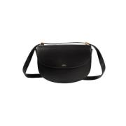 Leather crossbody-bags A.p.c. , Black , Dames