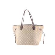 Pre-owned Canvas louis-vuitton-bags Louis Vuitton Vintage , Beige , Da...