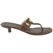 Pre-owned Sandalen Prada Vintage , Brown , Dames